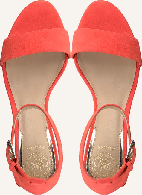 Oranje GUESS Platte sandalen MELISA Oranje GUESS Platte sandalen MELISA - large