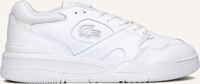 Witte LACOSTE Lage sneakers LINESHOT - medium