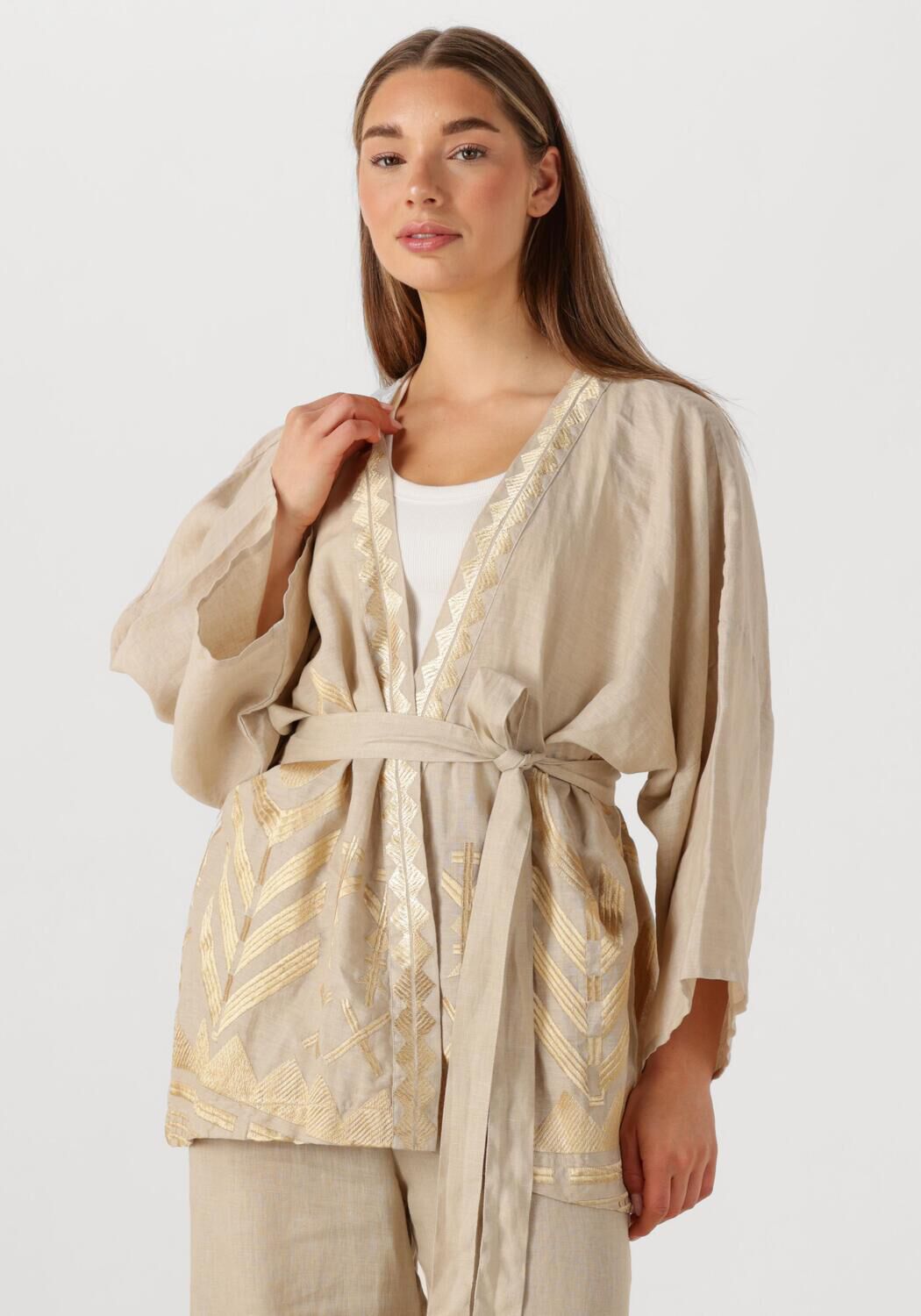 GREEK ARCHAIC KORI Dames Blouses 260184 Beige