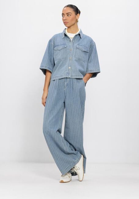 Lichtblauwe GRACE & MILA Wide jeans SS2613002 - large