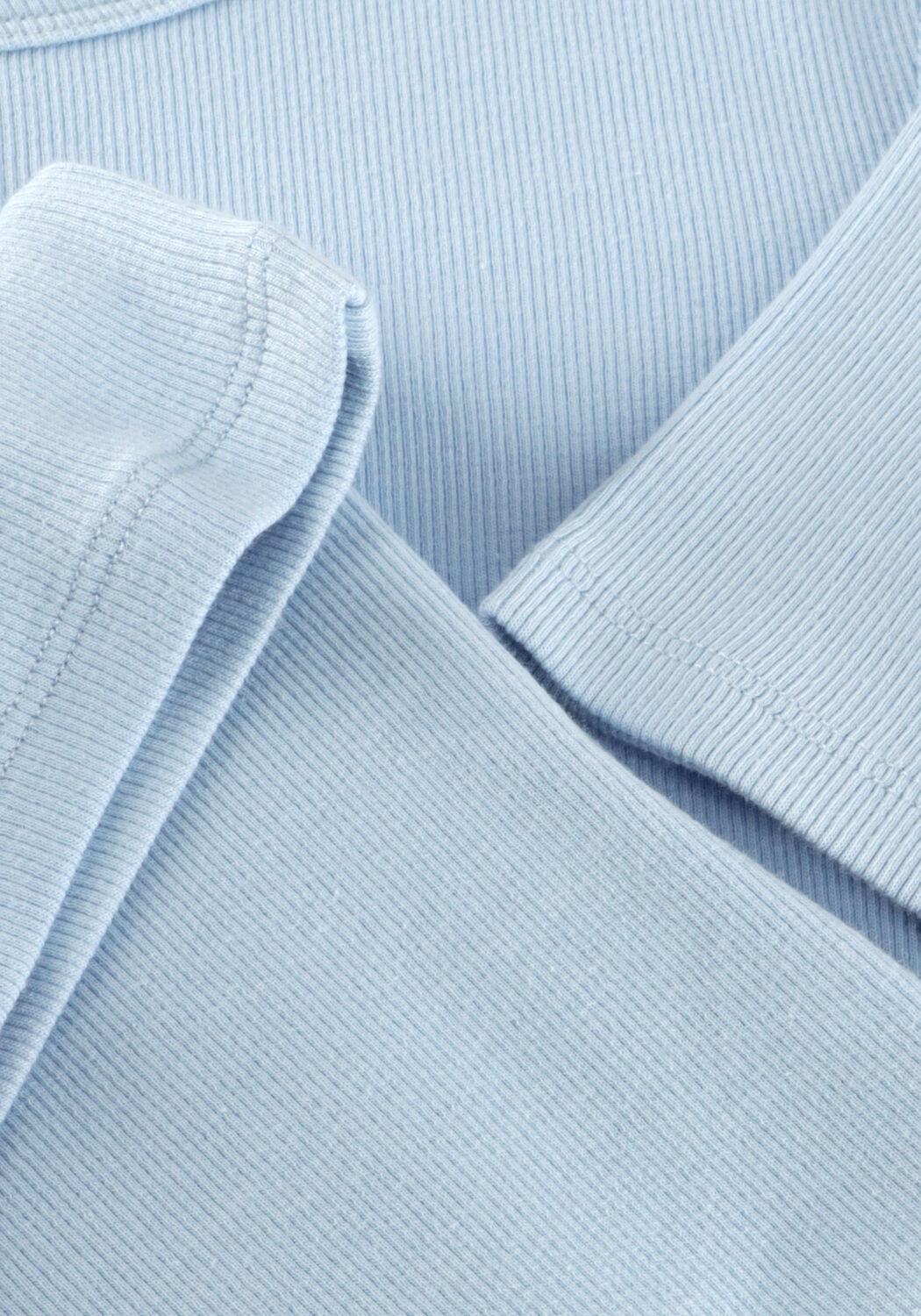 Lichtblauwe MODSTR&Ouml;M Top IGORMD SHORT T-SHIRT - large