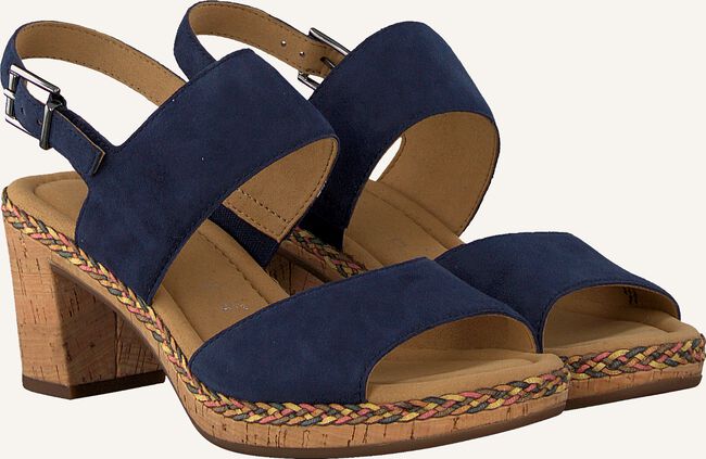 Blauwe GABOR Platte sandalen 777 Blauwe GABOR Platte sandalen 777 - large
