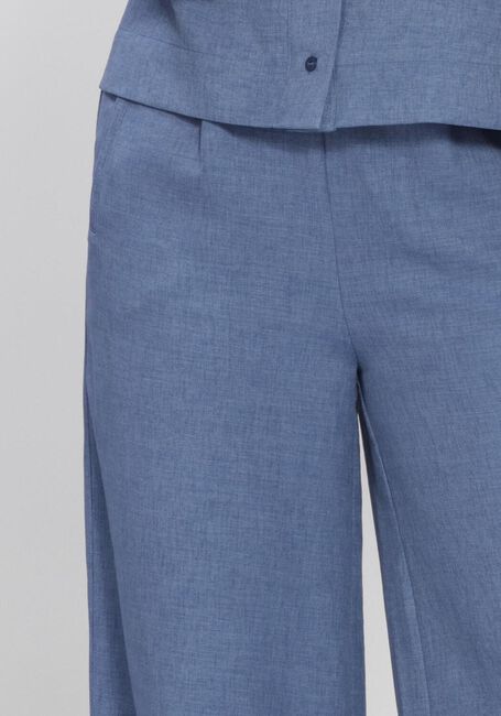 Blauwe EST'SEVEN Wijde broek JILDAU TROUSER 26 - large