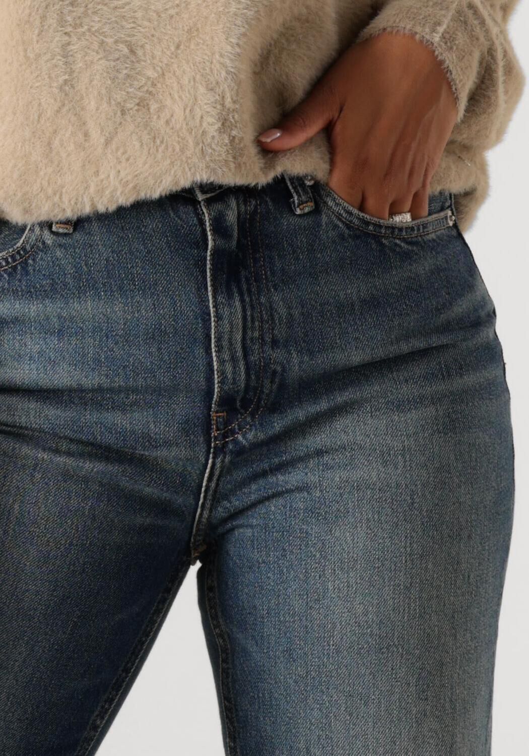 TOMMY HILFIGER Dames Jeans Classic Straight Hw Blauw