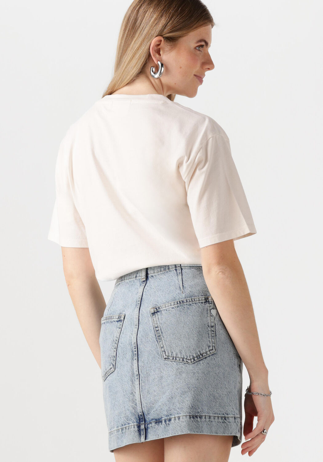 FABIENNE CHAPOT Dames Tops & T-shirts Steve Sketchbook T-shirt Gebroken Wit