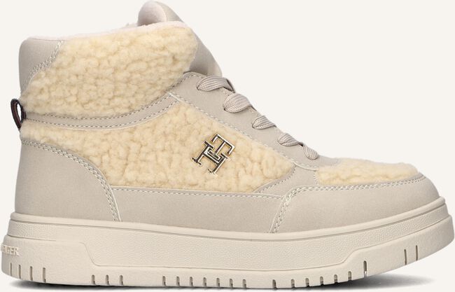 Beige TOMMY HILFIGER Hoge sneakers HIGH TOP LACE-UP Beige TOMMY HILFIGER Hoge sneakers HIGH TOP LACE-UP - large