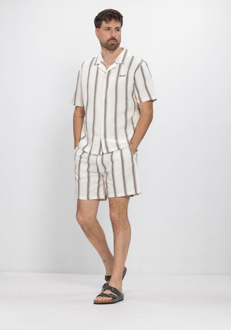 Multi PURE PATH Casual overhemd STRIPED SHORTSLEEVED SHIRT - large