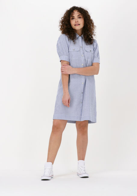 Lichtblauwe MINUS Mini jurk NIVA DRESS - large