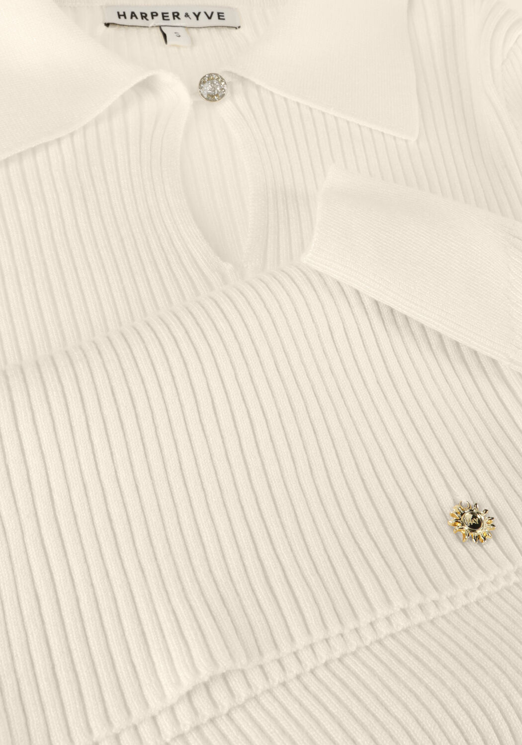 Ecru HARPER & YVE Trui YENN-LS - large