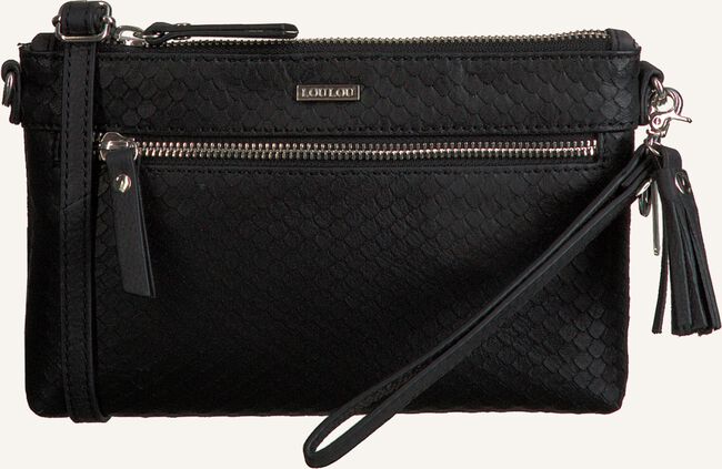 Zwarte LOULOU ESSENTIELS Schoudertas 01POUCH SCALES Zwarte LOULOU ESSENTIELS Schoudertas 01POUCH SCALES - large