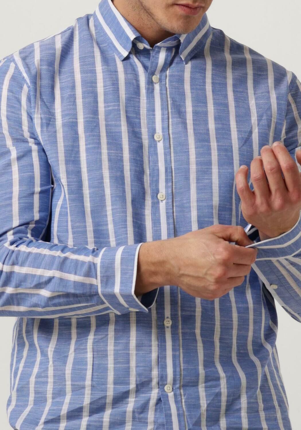 MATINIQUE Heren Overhemden Machristaldo Blauw
