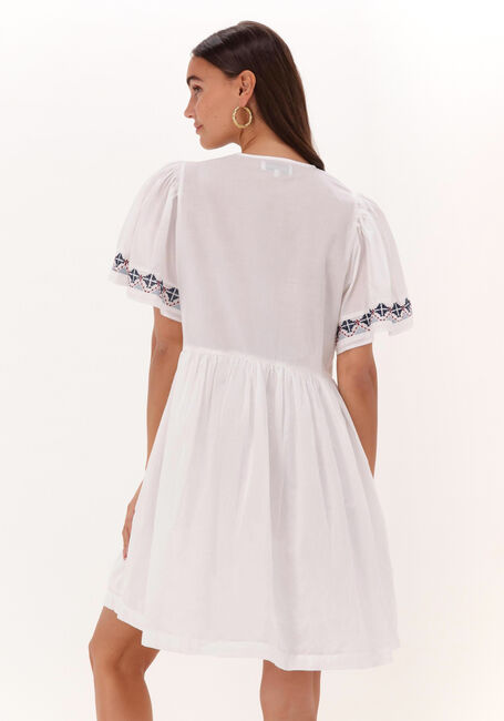 Witte LOLLYS LAUNDRY Mini jurk LANDONA - large