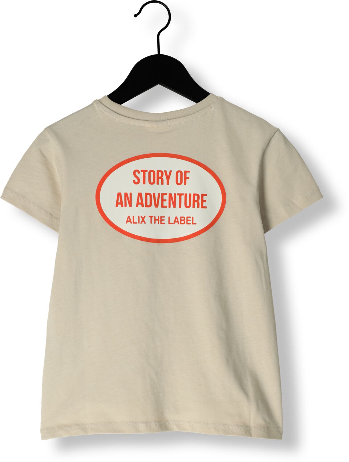 ALIX MINI Jongens Polo's & T-shirts Oval T-shirt Beige