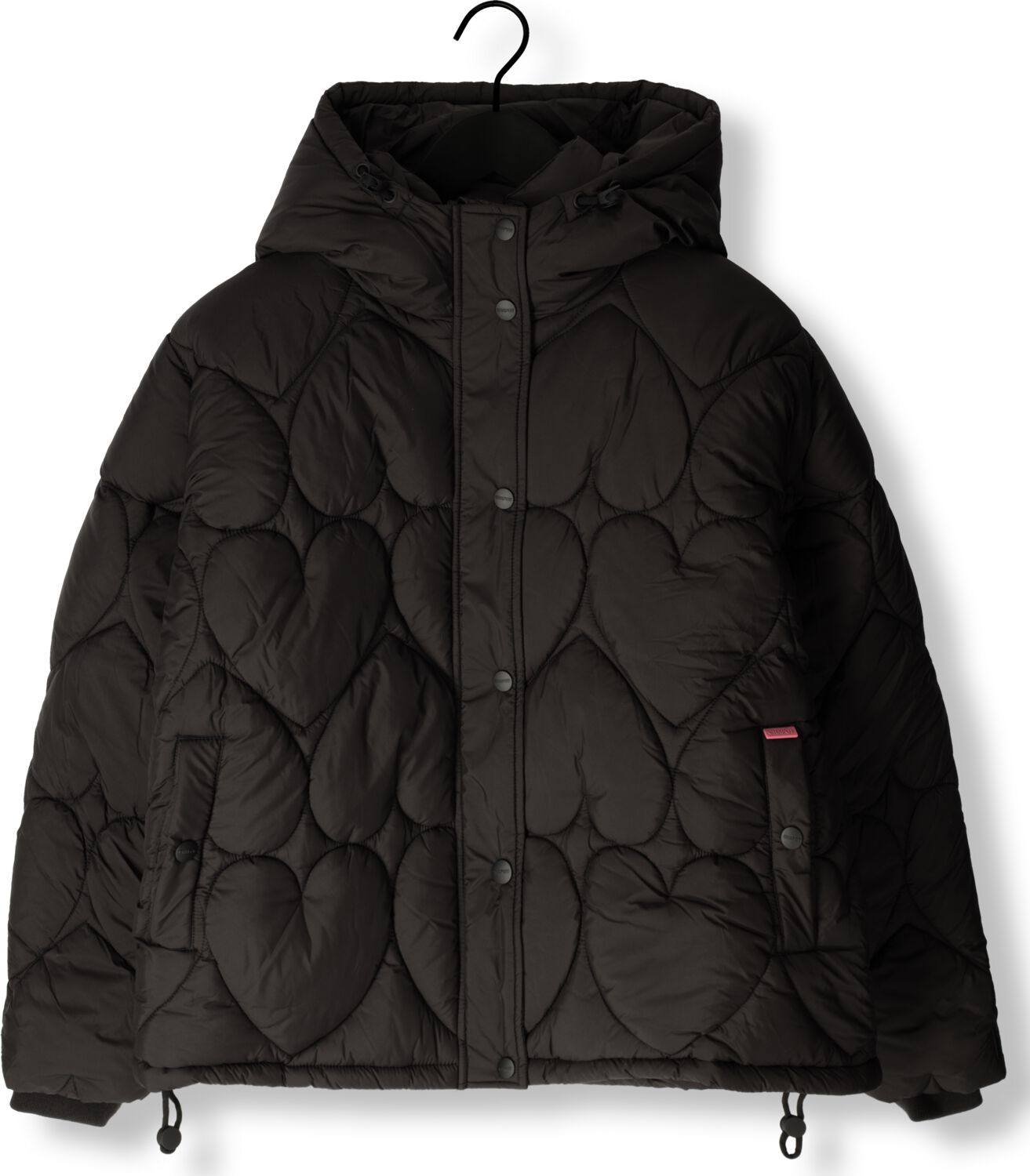 FABIENNE CHAPOT Dames Jassen Prisca Short Puffer Zwart