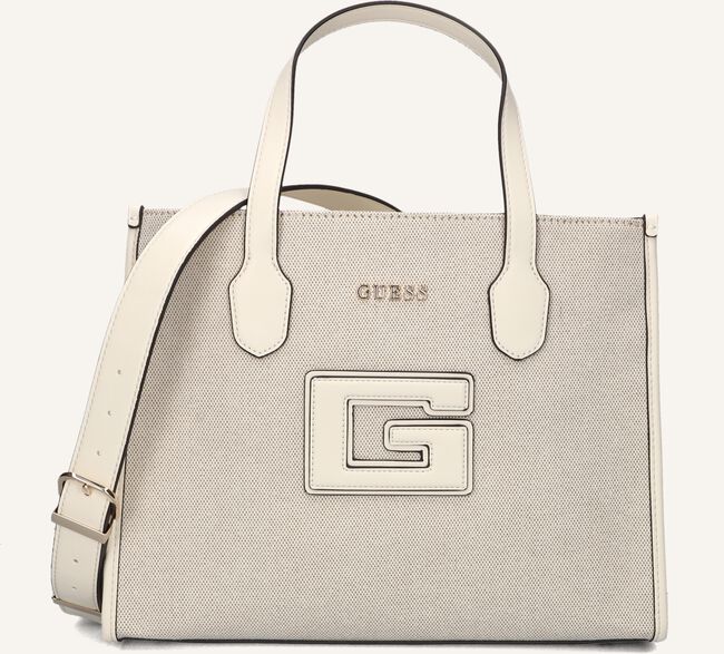 Beige GUESS Schoudertas G STATUS 2 COMPARTMENT TOTE Beige GUESS Schoudertas G STATUS 2 COMPARTMENT TOTE - large