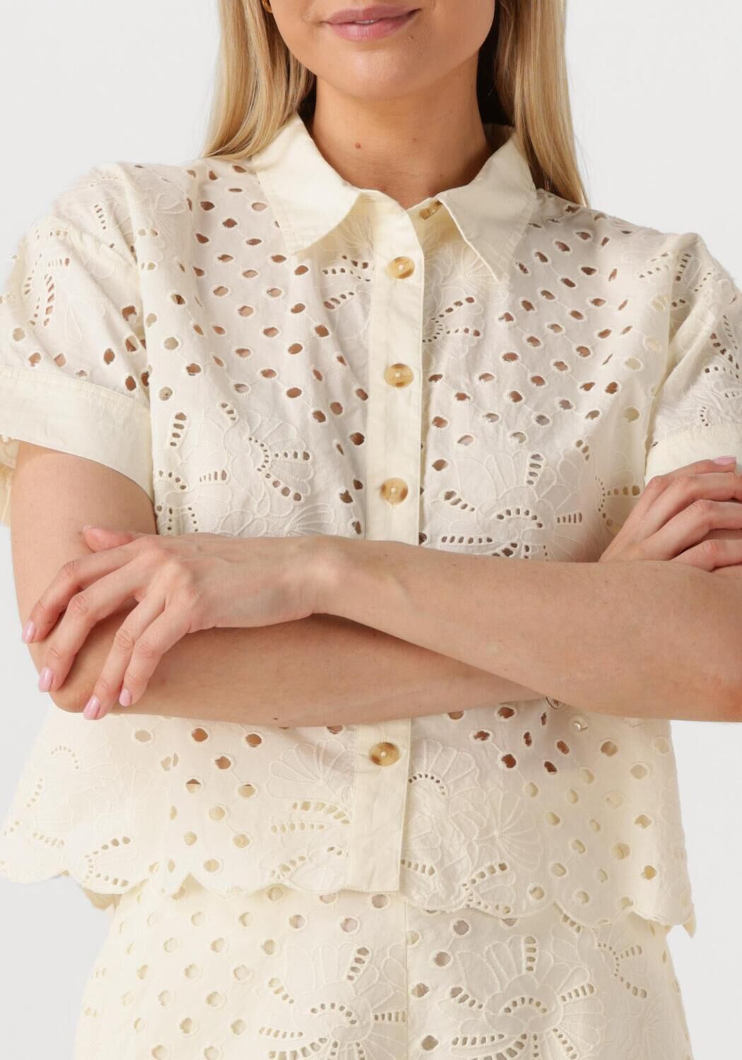 LOUIZON Dames Blouses Ness Ecru