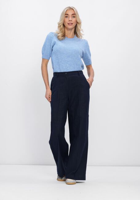 Lichtblauwe MODSTR&Ouml;M Trui UZZI SS KNIT - large