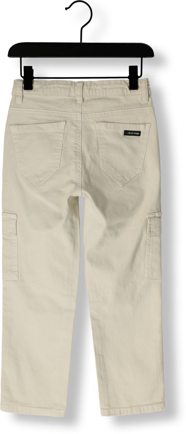 INDIAN BLUE JEANS Jongens Jeans 2551 Cargo Wide Straight Fit Ecru