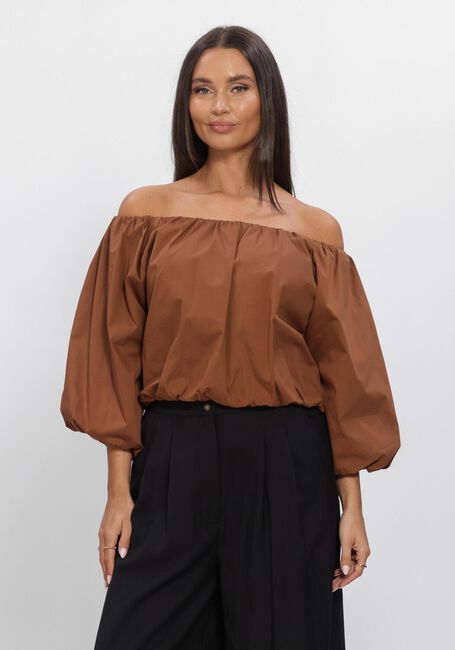 Lichtgrijze AAIKO Blouses MADDY POPLINE CO 540 - large