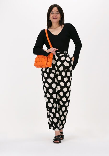 Zwarte NOTES DU NORD Trui CHRISTINE KNITTED BLOUSE - large