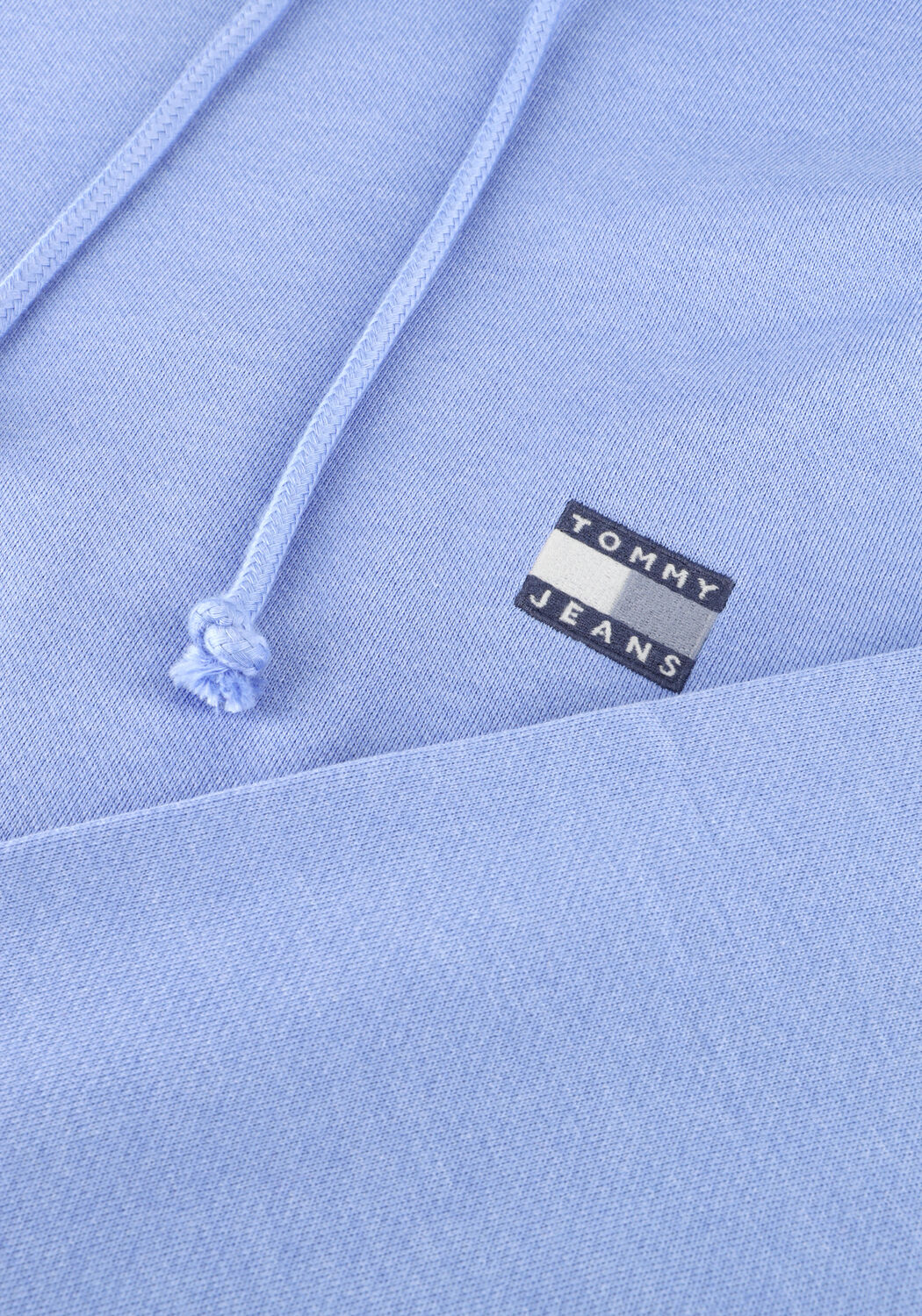 Lichtblauwe TOMMY JEANS Sweater TJM REG BADGE HOODIE EXT - large