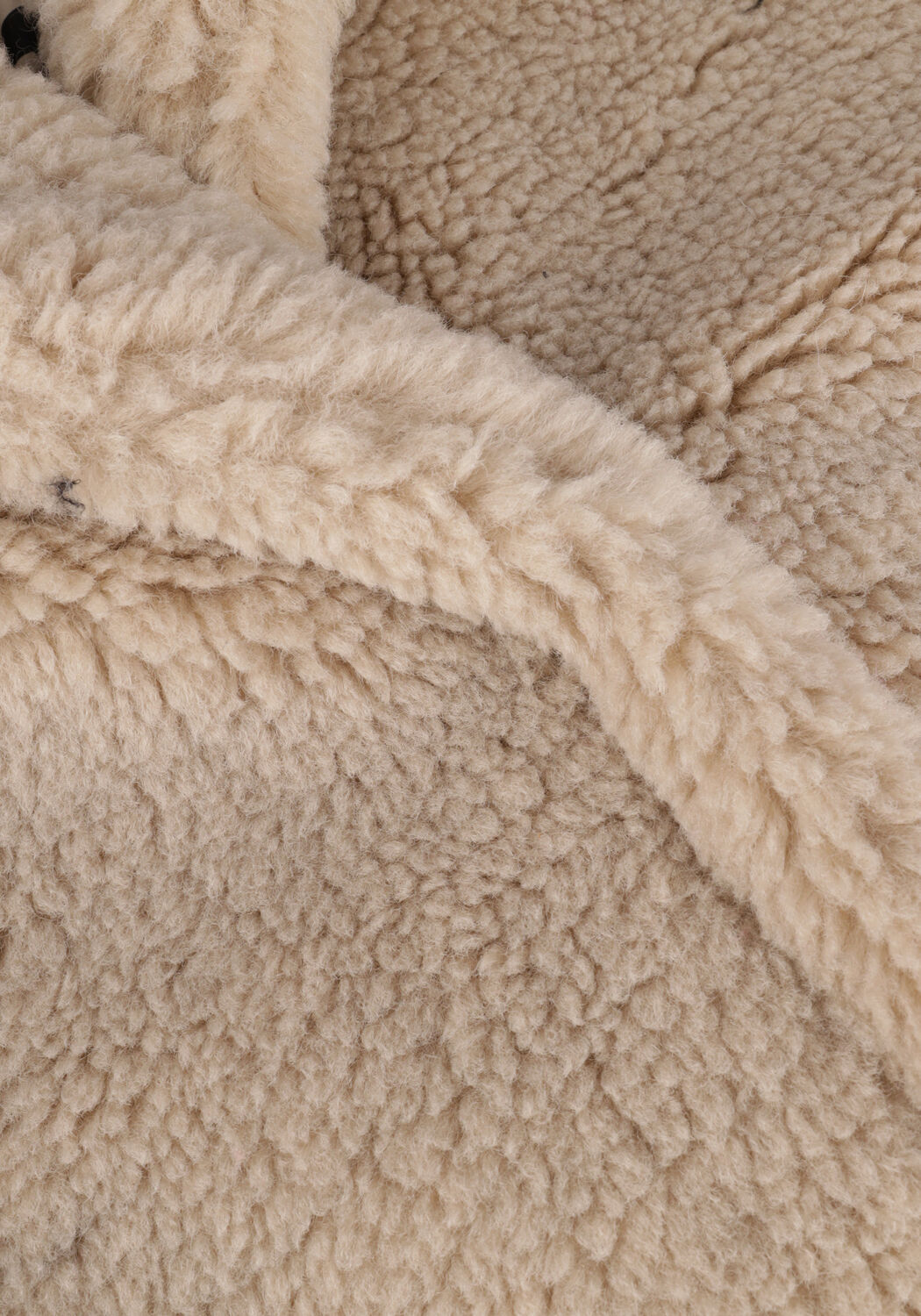 Beige GOOSECRAFT Teddy jas RHONDA SCRIPT COAT - large