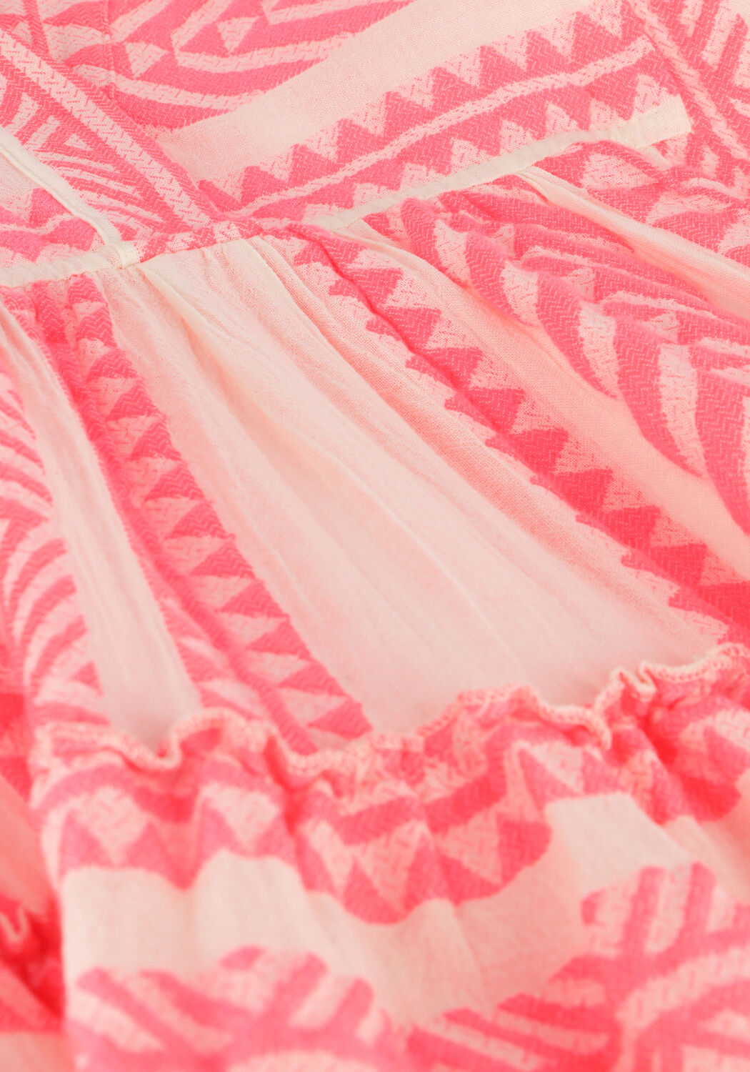 Gebroken wit DEVOTION Mini jurk ELLA - large