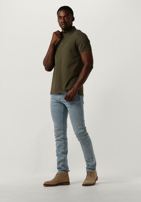 Donkergroene TOMMY HILFIGER Polo 1985 SLIM POLO - large