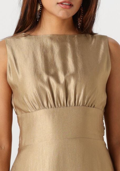 Gouden AAIKO Midi jurk MICHELLE VIS 512 - large