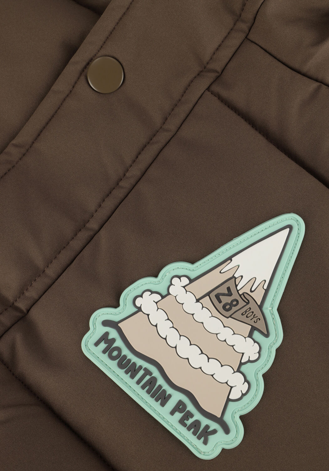 Bruine Z8 Gewatteerde jas FEDOR - large