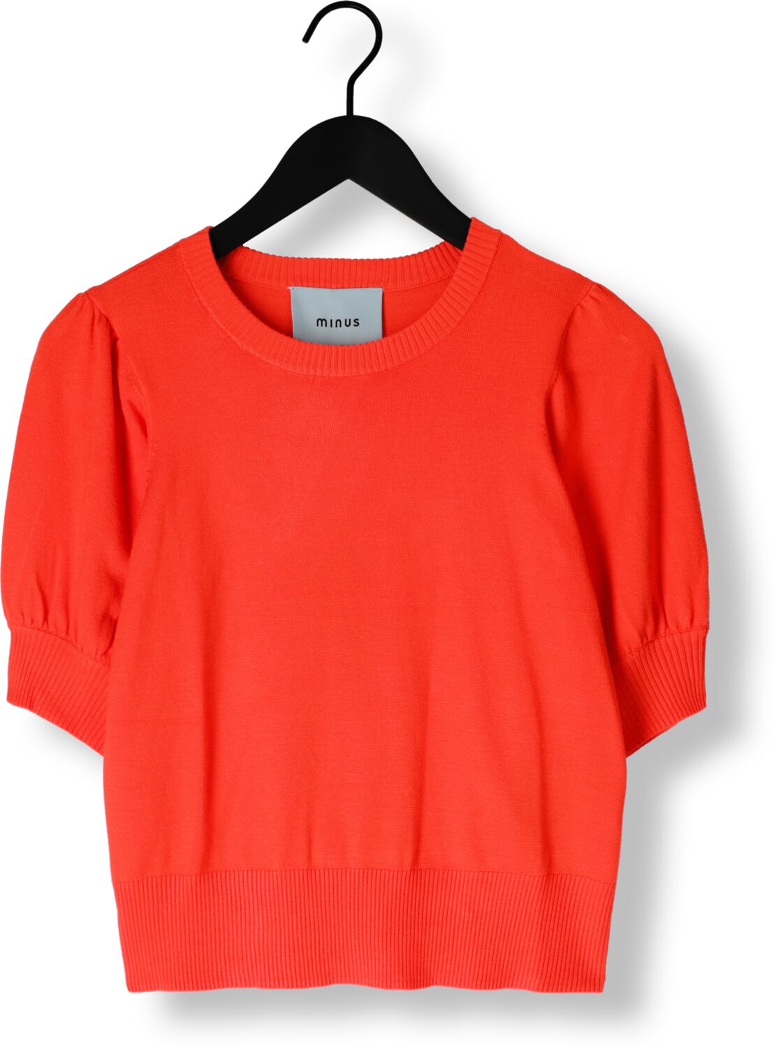 MINUS Dames Truien & Vesten Liva Knit Tee Oranje