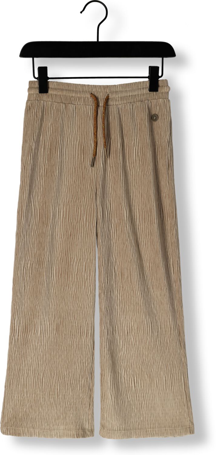 LIKE FLO Meisjes Broeken Fem Velvet Pants Taupe