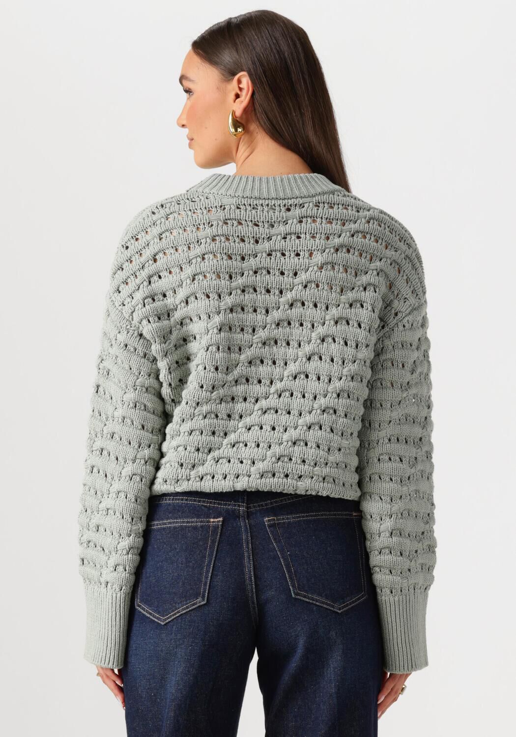Y.A.S. Dames Truien & Vesten Yasicco Ls Knit Pullover S. Mint