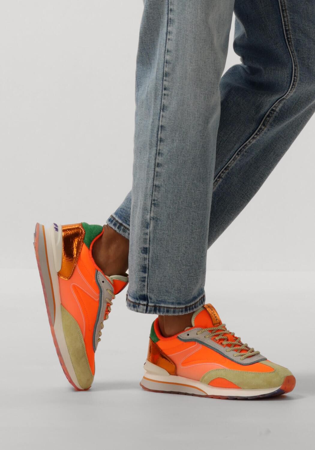 Roze SUN68 Lage sneakers ALLY COLOR EXPLOSION - large