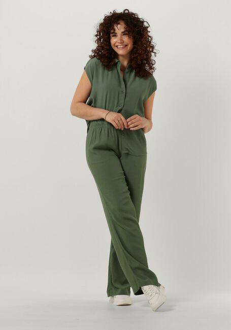 Groene BY-BAR Pantalon ROBYN VISCOSE PANT - large