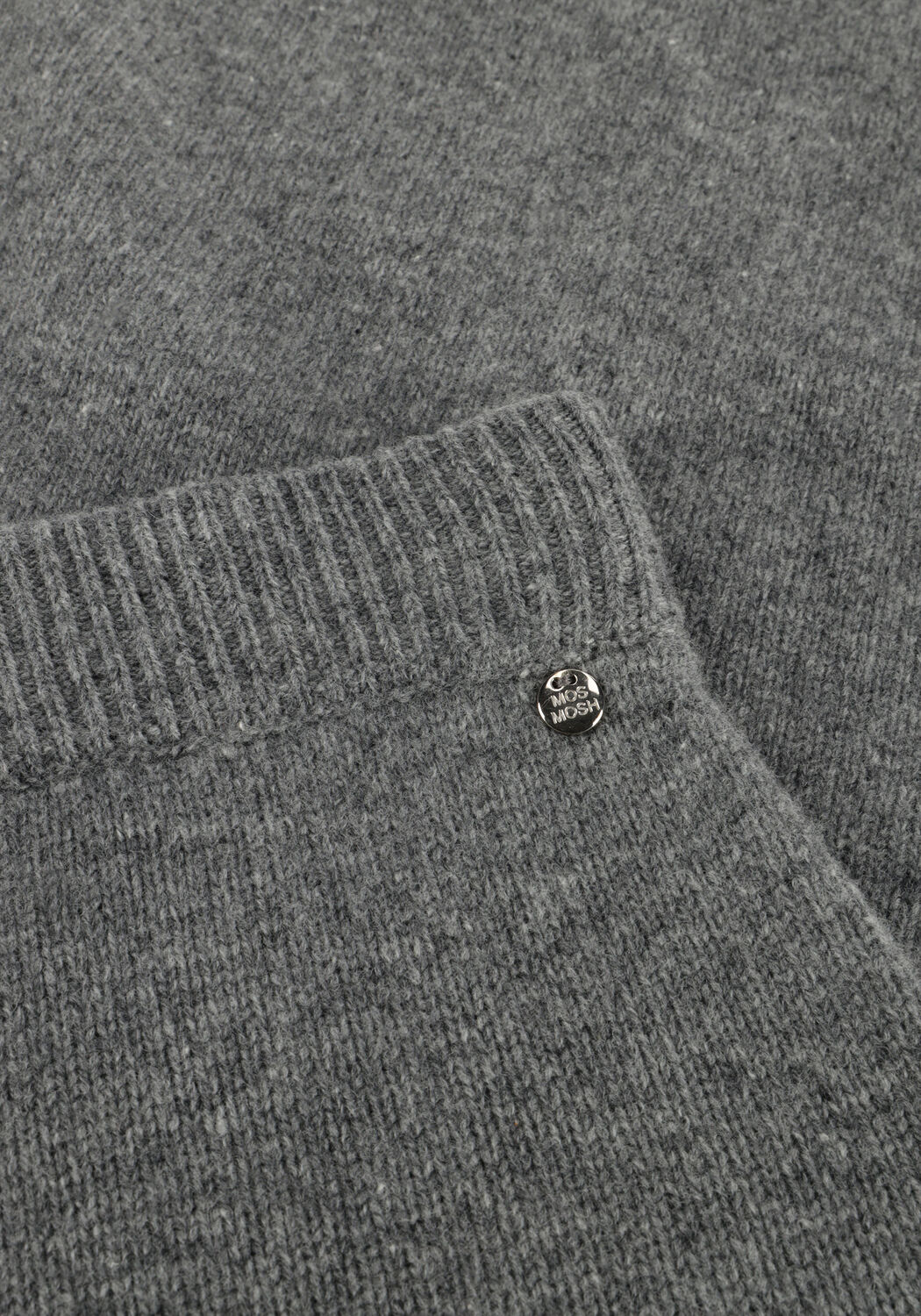 Grijze MOS MOSH Midirok MMBRYNDIS KNIT SKIRT - large