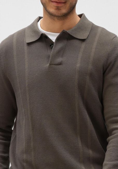 Olijf BUTCHER OF BLUE Trui RIPLEY POLO LS - large
