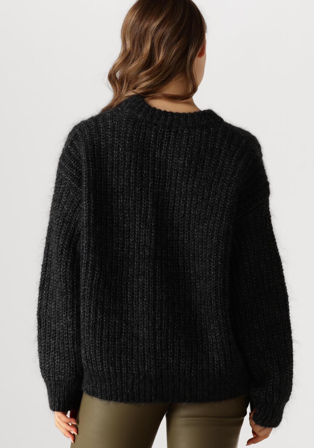 KNIT-TED Dames Truien & Vesten Phoebe Zwart