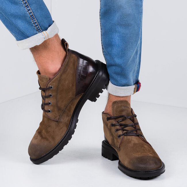 Taupe GROTESQUE Veterboots TRIPLEX 5 Taupe GROTESQUE Veterboots TRIPLEX 5 - large