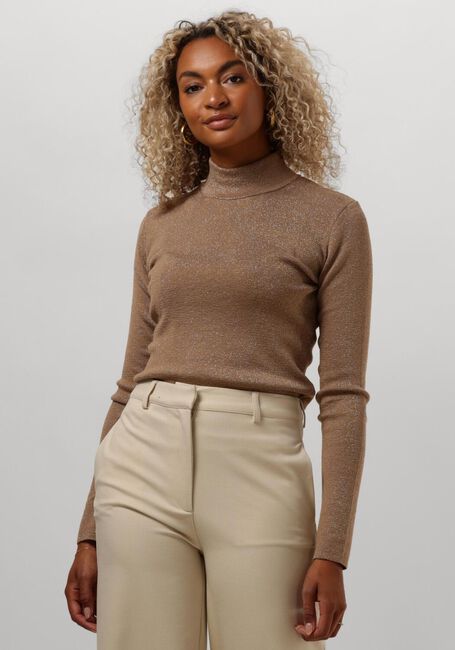 Gouden EST'SEVEN Coltrui NIKOLE TOP LONGSLEEVE - large