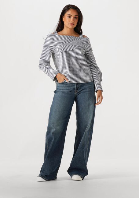 Donkerblauwe CAROLINE BISS Blouses 1681 - large