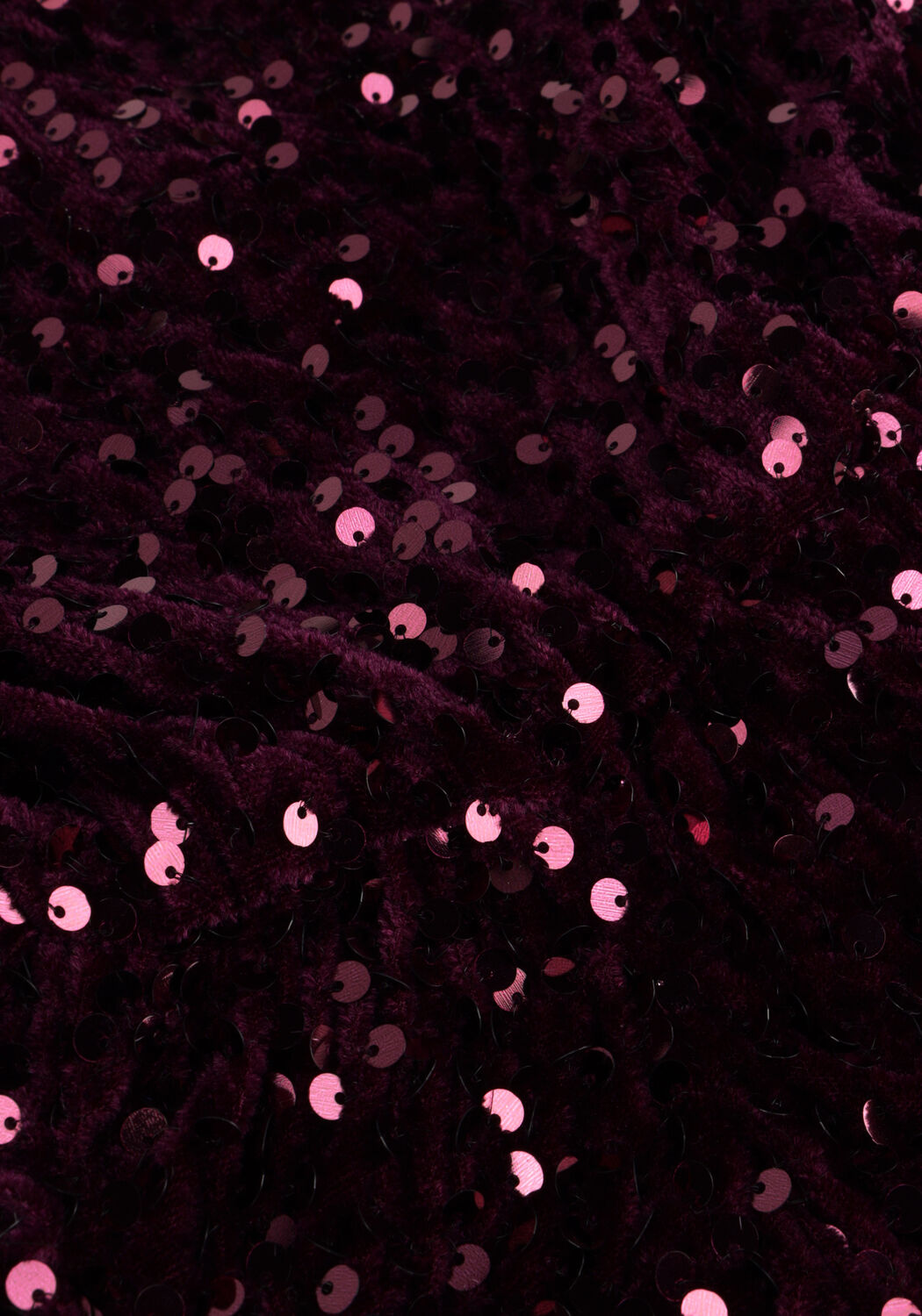 Paarse AMMEHOELA Mini jurk AM.ELINE.01 - large