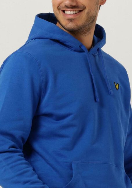 Blauwe LYLE & SCOTT Truien/vesten PULLOVER HOODIE - large
