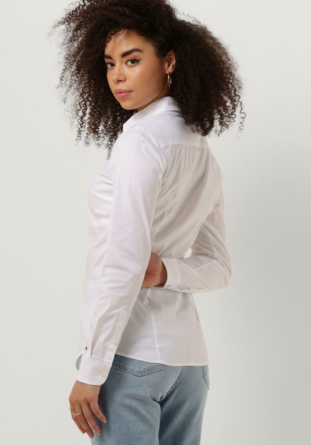 Witte blouse best sale tommy hilfiger