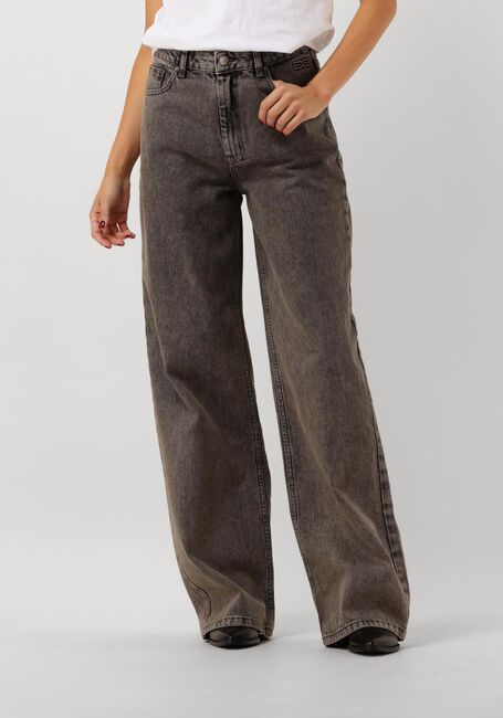 Grijze GESTUZ Wide jeans BRENDAGZ WIDE JEANS - large