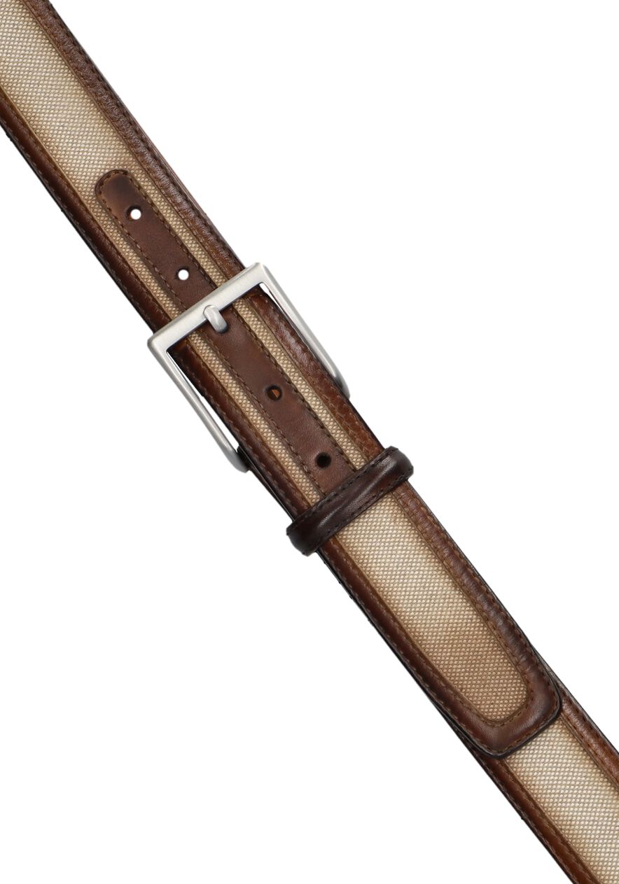 MAGNANNI Heren Riemen 1075 Bruin