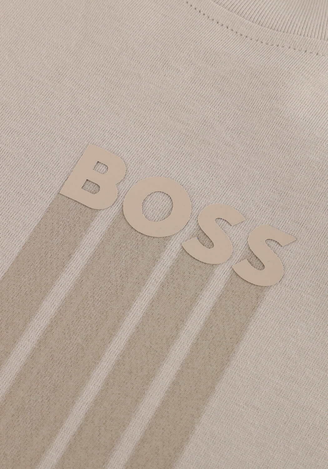 Beige BOSS ORANGE T-shirt TE_BASS - large