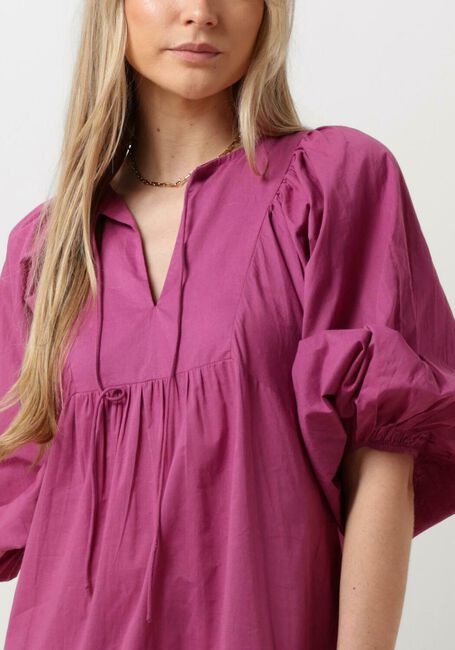 Paarse NOTRE-V Maxi jurk NV-DENTE MIDI DRESS - large