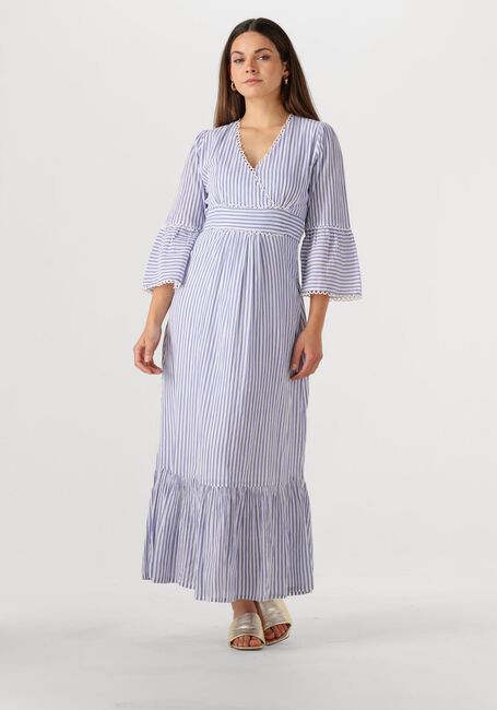 Blauwe MOLIIN Maxi jurk DULCE - large