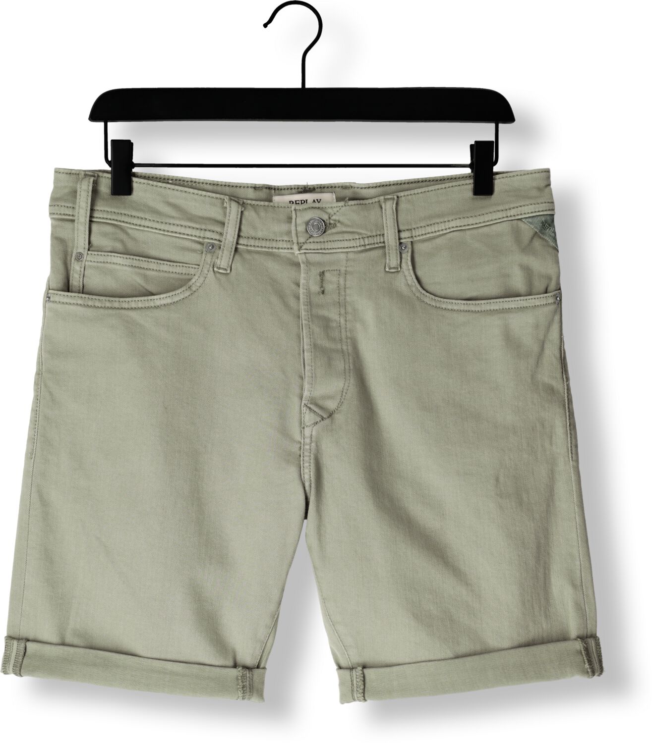 REPLAY Heren Jeans Rbj.981 Short Khaki